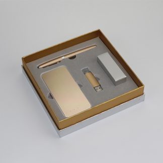 帶 USB 和筆組的移動電源 SET014 企業禮品