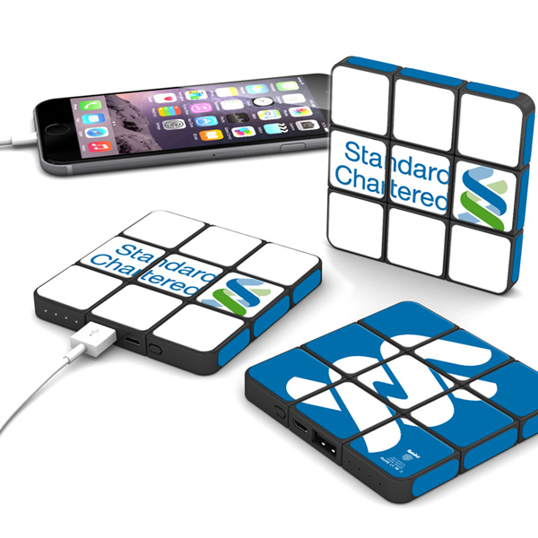 客製化Rubik`s Cube Flat Powerbank CA121:圖片 4