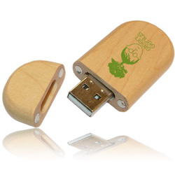 鑰匙扣木 USB 隨身碟 TUFD004 紀念品