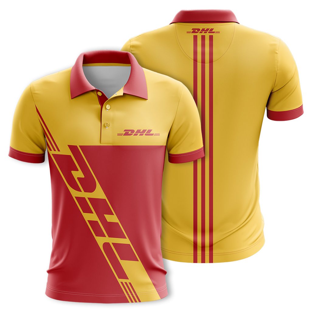 全幅印花 Polo 衫