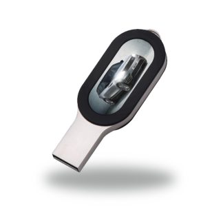 Lalu USB 帶 LED 標誌