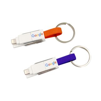 4 合 1 磁性鑰匙扣 USB 數據線